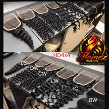Load image into Gallery viewer, Flamez HD Lace Closures/Frontals Pre-Plucked, Baby Hair
